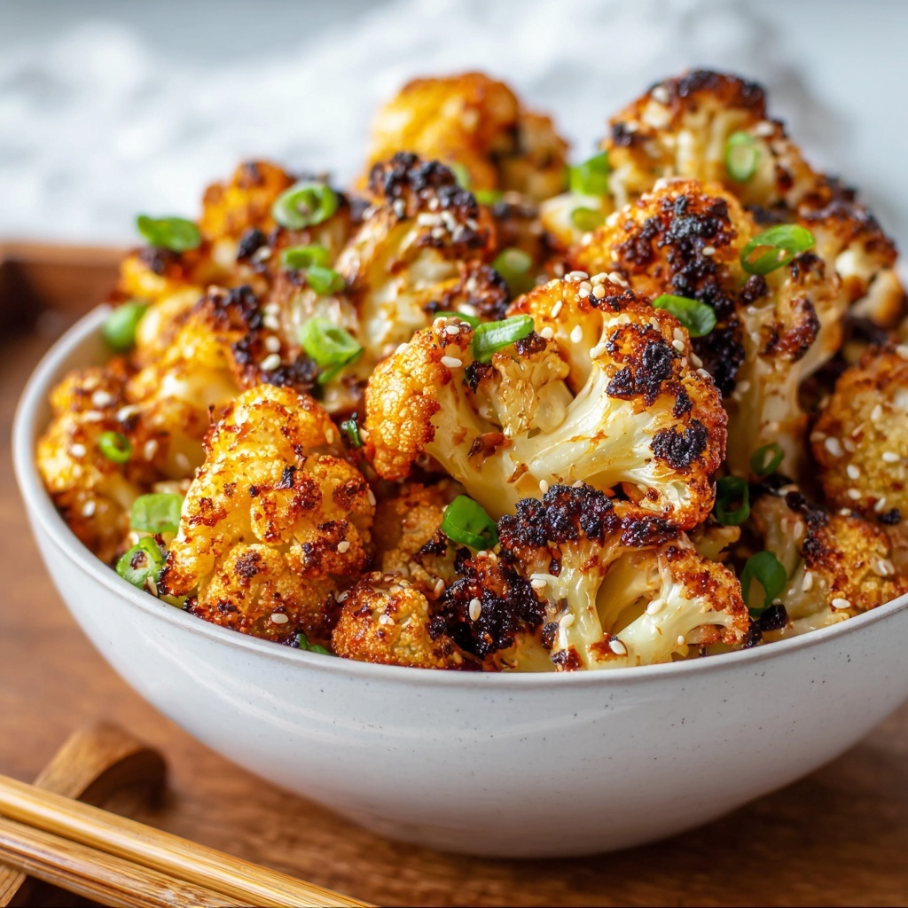 Sweet and Spicy Baked Cauliflower Recipe - Recipe Image