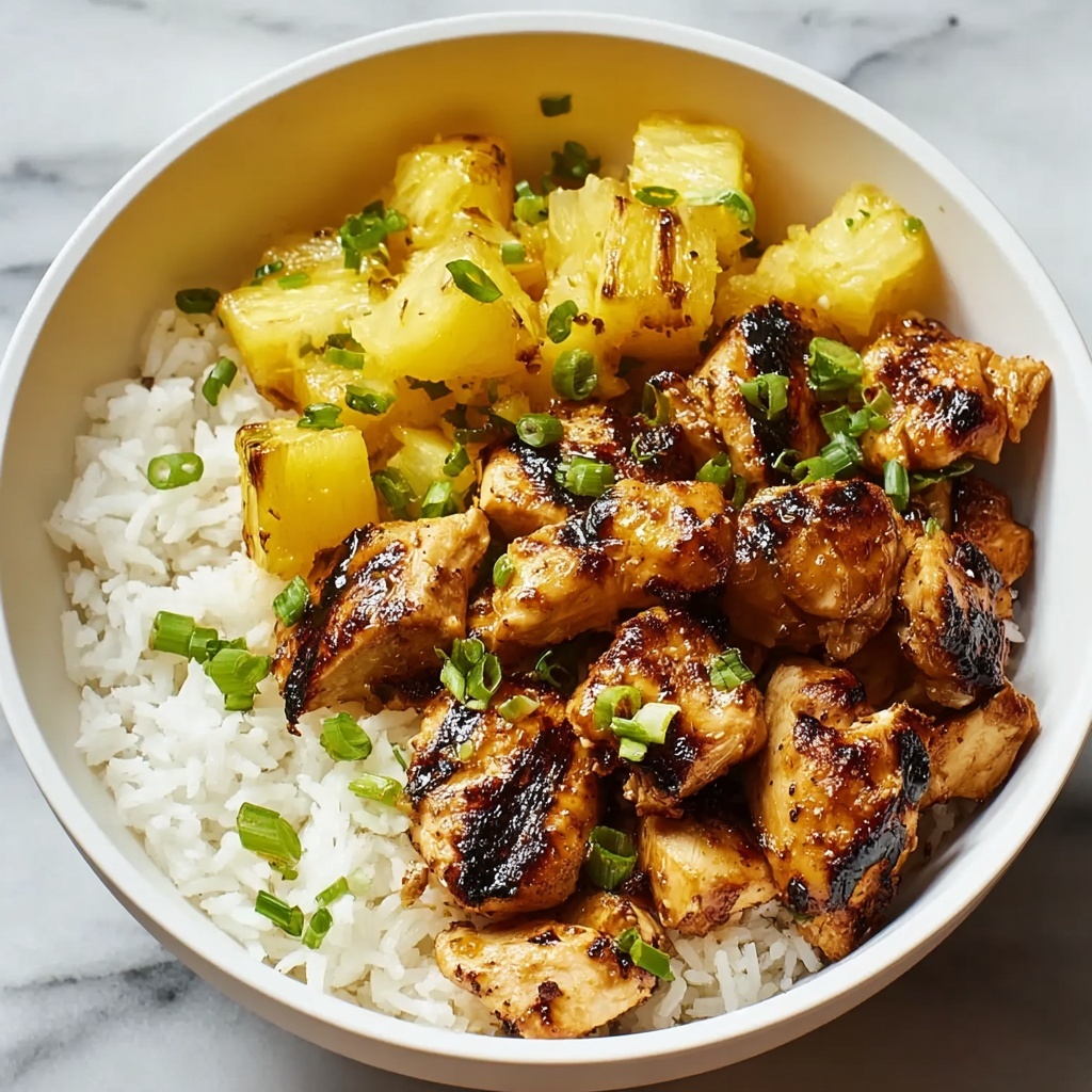 Tropical Pineapple Chicken & Rice Delight Recipe - Recipe Image