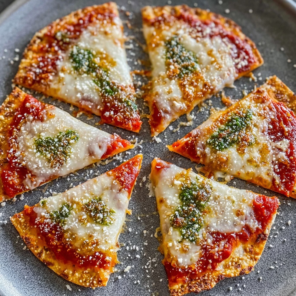 Air Fryer Tortilla Pizza Recipe - Recipe Image