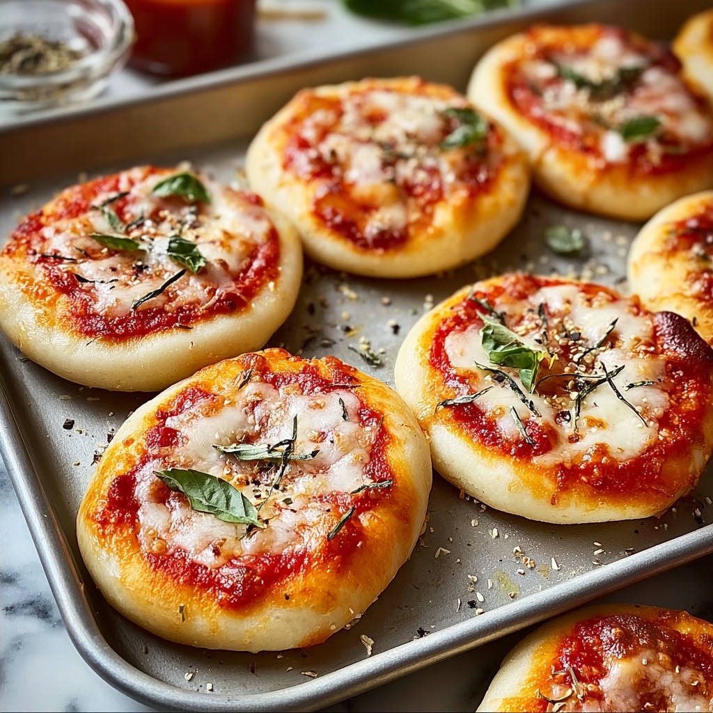 Homemade Mini Pizza Bagel Bites Recipe - Recipe Image
