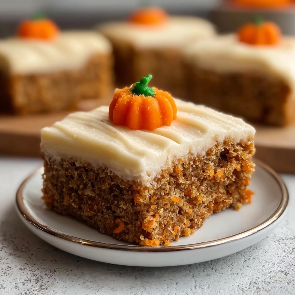 Carrot Cake Bars with Browned Butter Cream Cheese Frosting Recipe - Recipe Image
