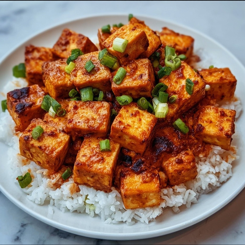 Baked Crispy Peanut Tofu Recipe - Recipe Image