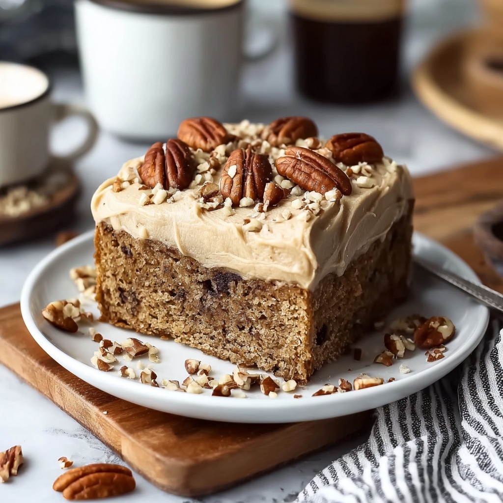 Date Coffee Cake with Walnuts & Espresso Recipe - Recipe Image