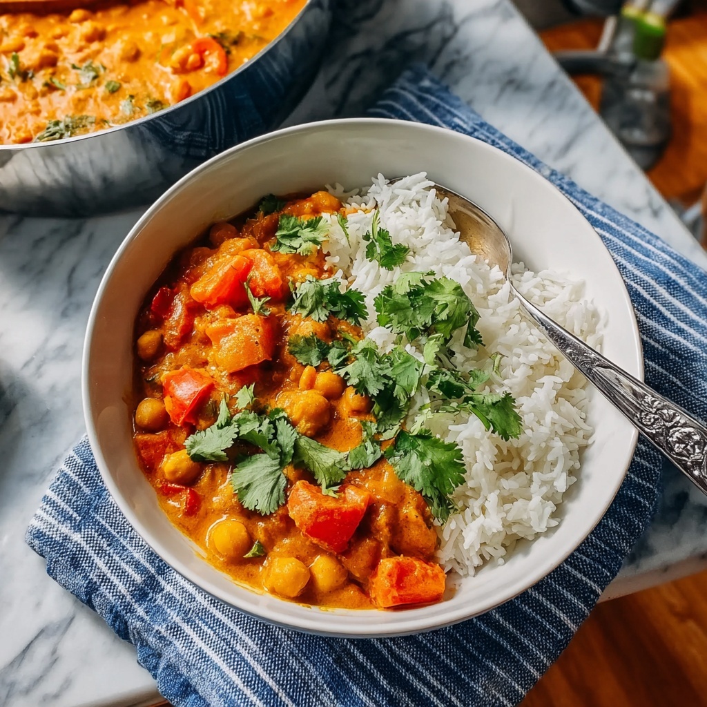 Vegetarian Chickpea Curry Recipe - Recipe Image