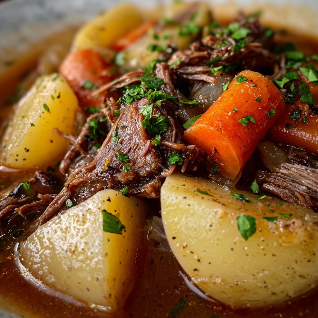 Mushroom Soup Pot Roast Recipe - Recipe Image