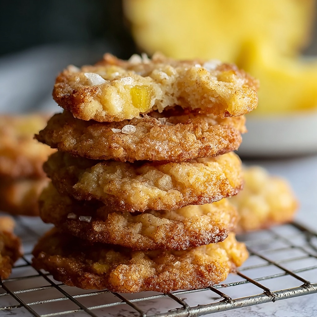 Irresistible Pineapple Cinnamon Sugar Cookies Recipe - Recipe Image